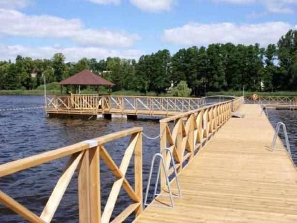Domek Nad Jeziorem Osieczna Extérieur photo